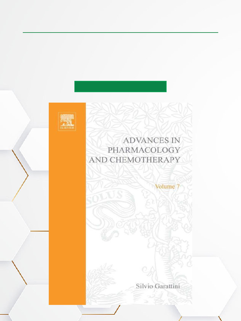ADV IN PHARMACOLOGY &CHEMOTHERAPY VOL 7 Scribd Full Download | PDF ...