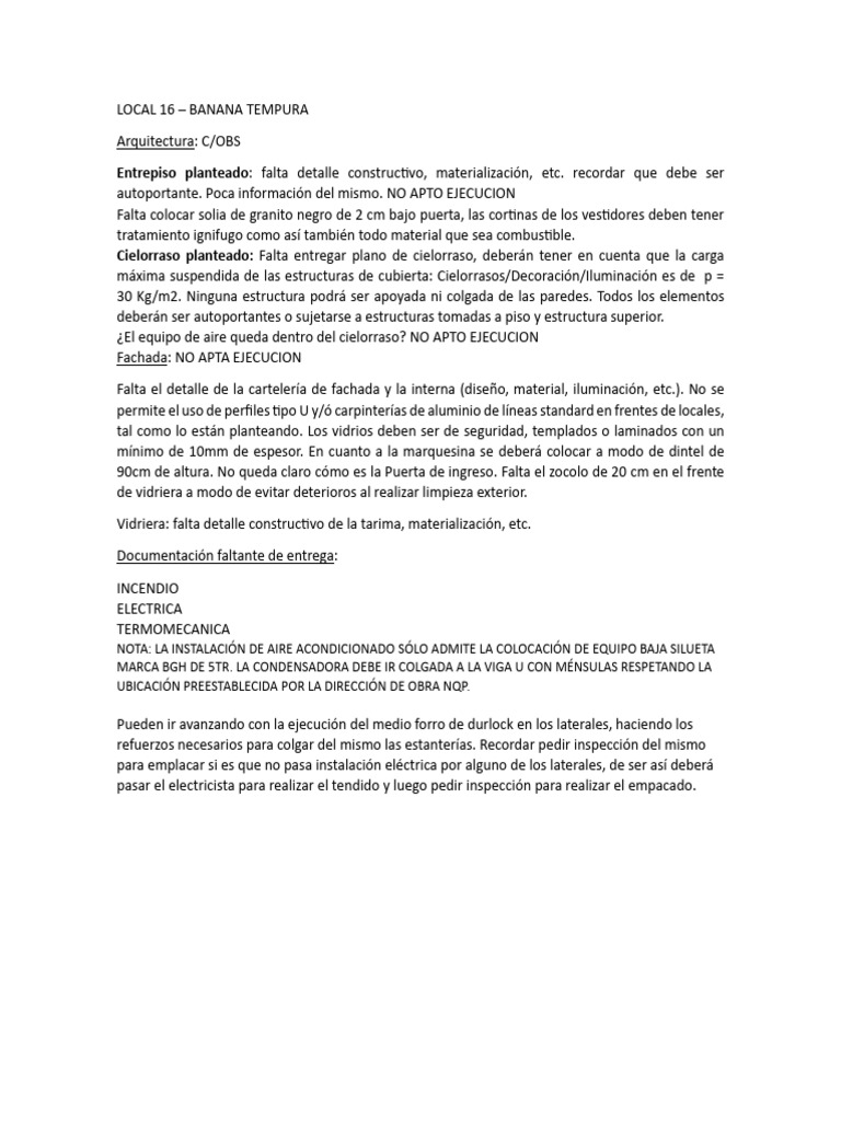 Local 16 - Rta 16-4-25 | PDF