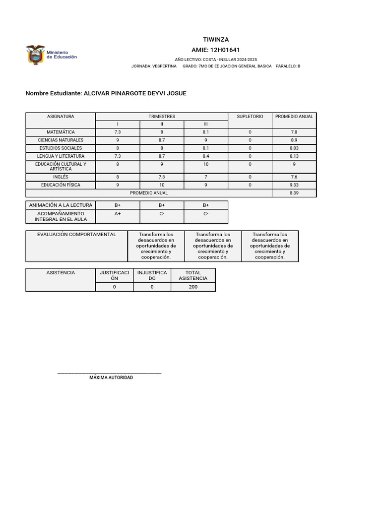 Tiwinza AMIE: 12H01641 | PDF