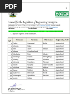 COREN Registration Guidelines for Engineers | PDF | Engineer