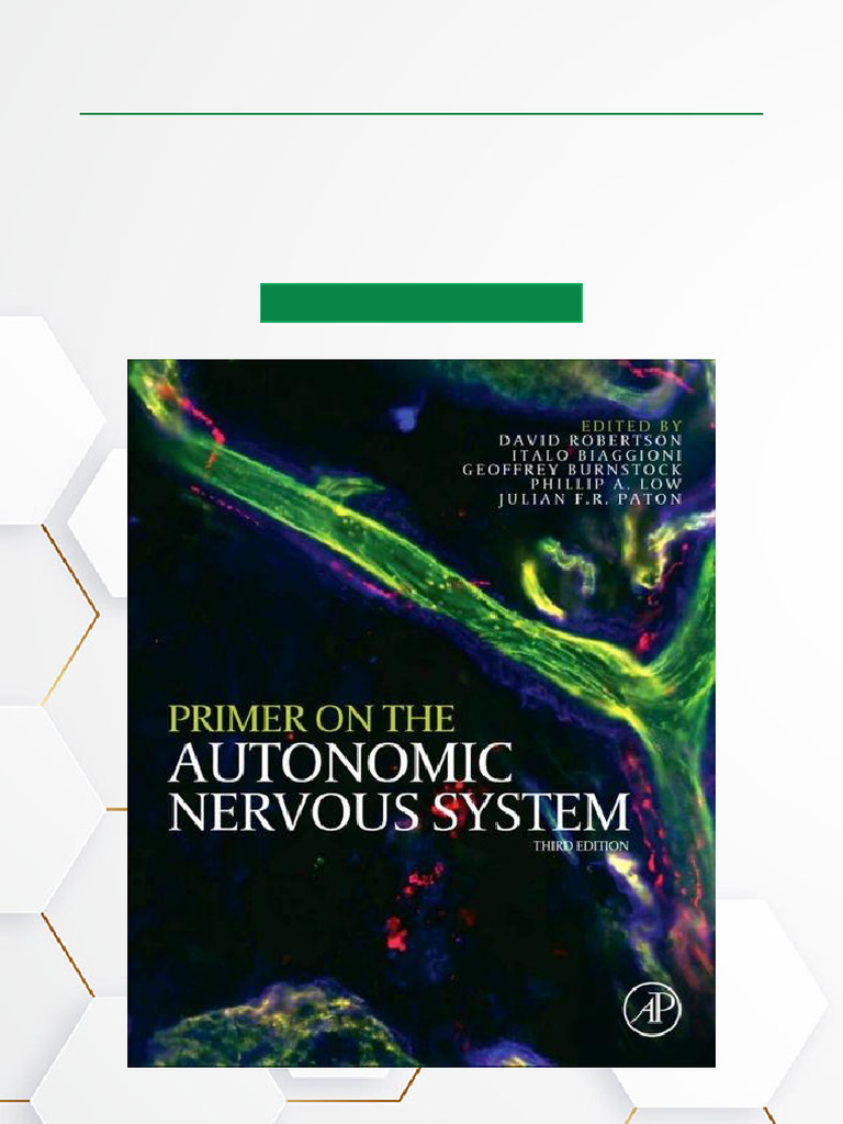 Autonomic Nervous System Primer PDF | PDF | Nervous System | Cellular ...