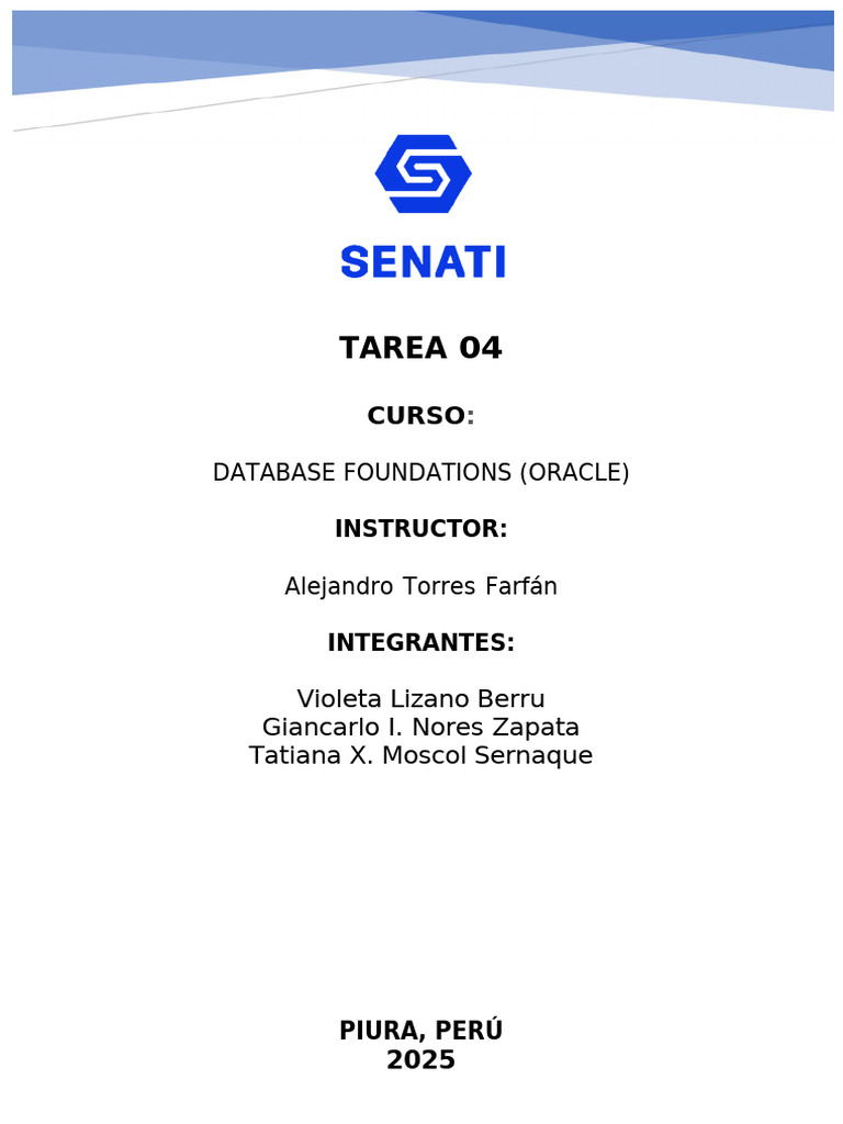 Tarea 04 | PDF