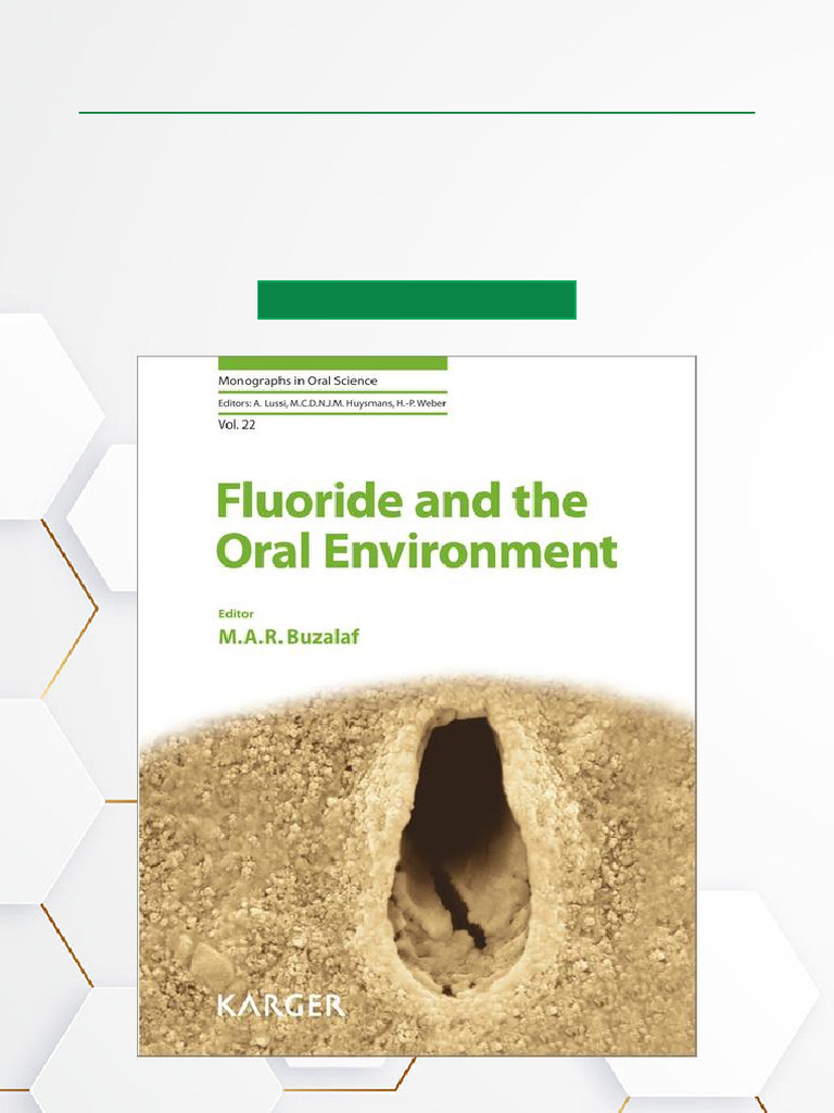 Fluoride's Role in Oral Health | PDF | Fluoride | Dentistry