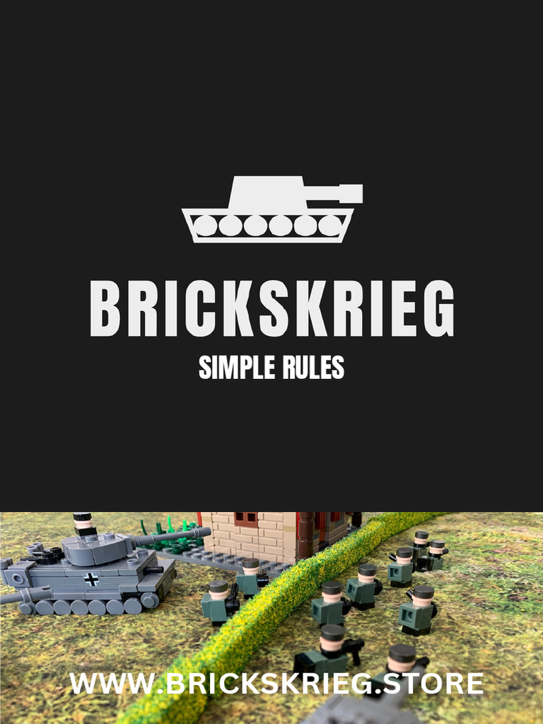 Simple Brickskrieg Rules Guide | PDF | Tanks | Infantry