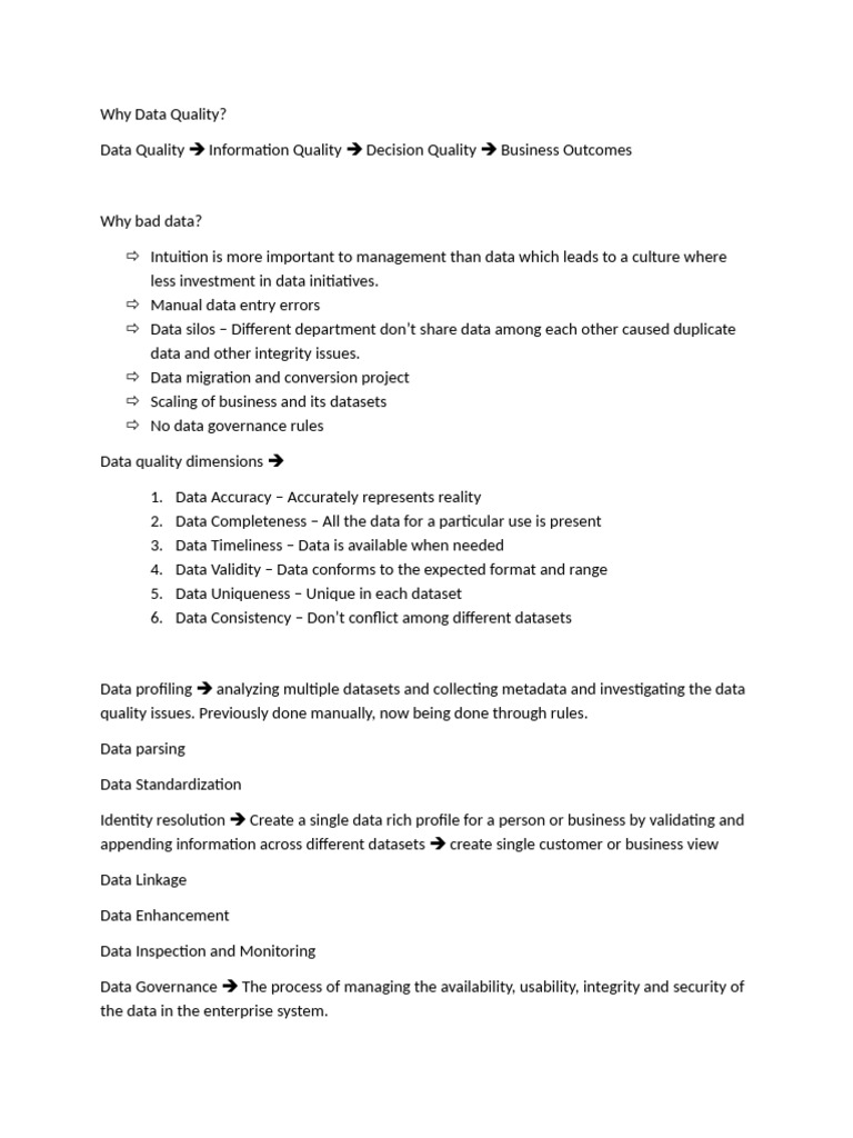 Data Quality: A Strategic Necessity | PDF | Data Quality | Data