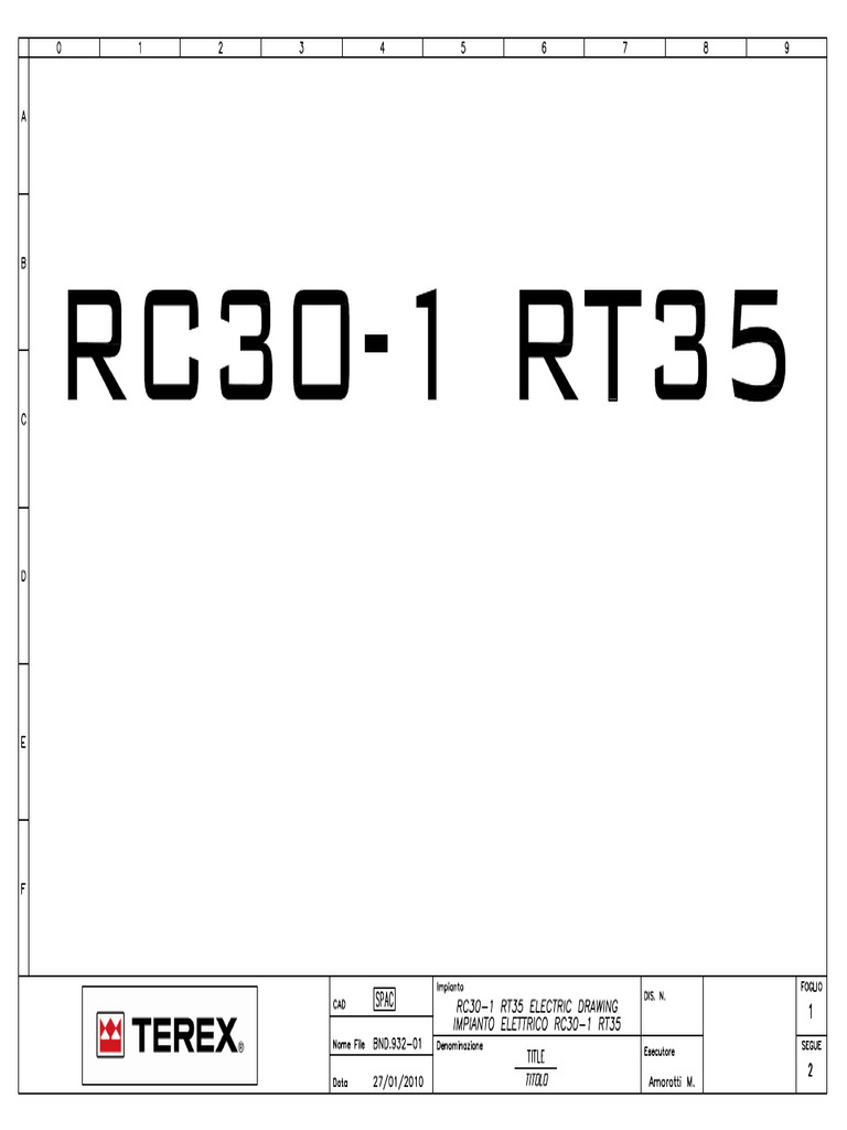 Dis.3699 RC30-1 RT35 | PDF