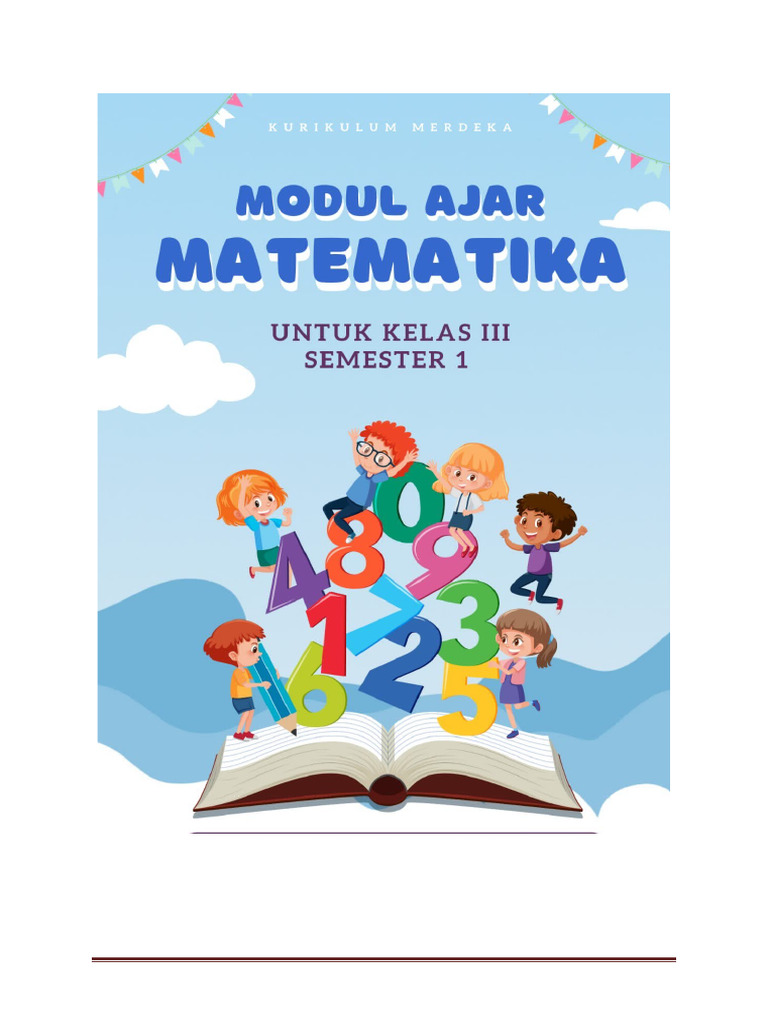 Modul Ajar Matematika Kelas III SD | PDF