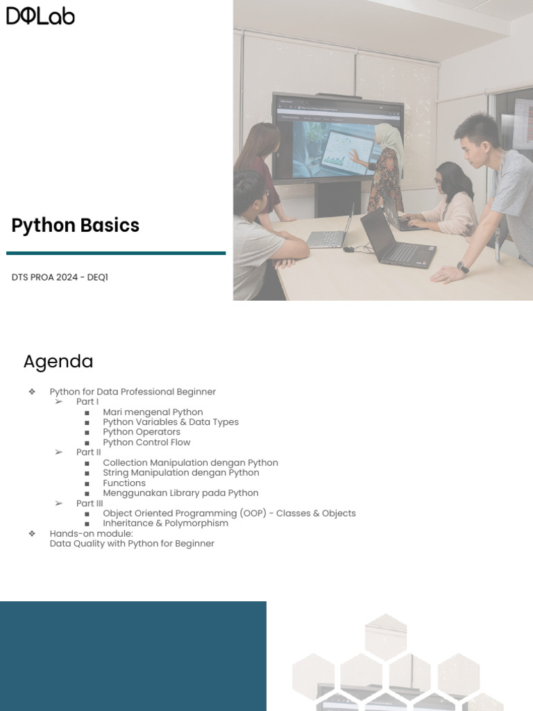 Dasar-Dasar Python untuk Pemula | PDF