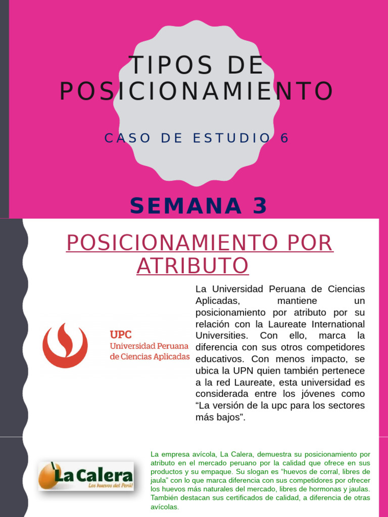 Tipos de Posicionamiento en Marketing | PDF | Marca | Mercado (economía)