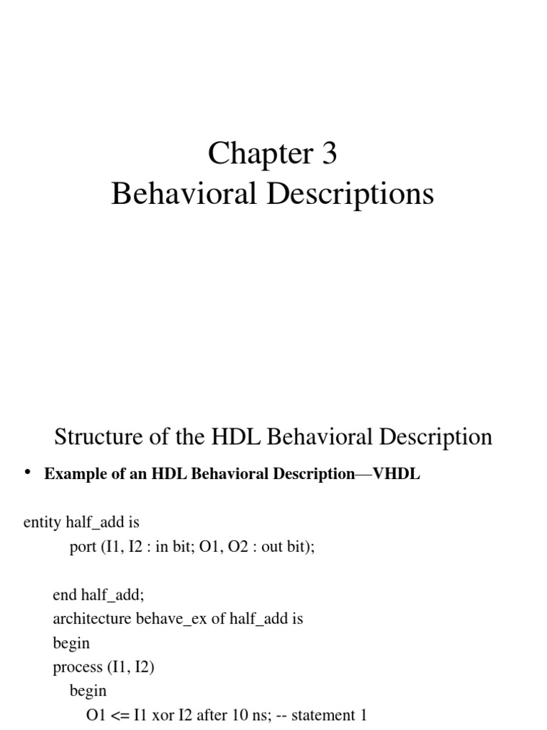 CHPT 3 | PDF | Vhdl | Integer (Computer Science)