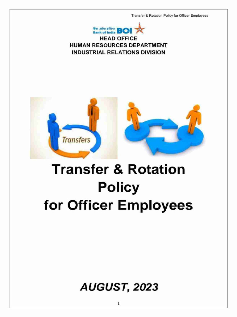 Transfer RotationPolicy | PDF