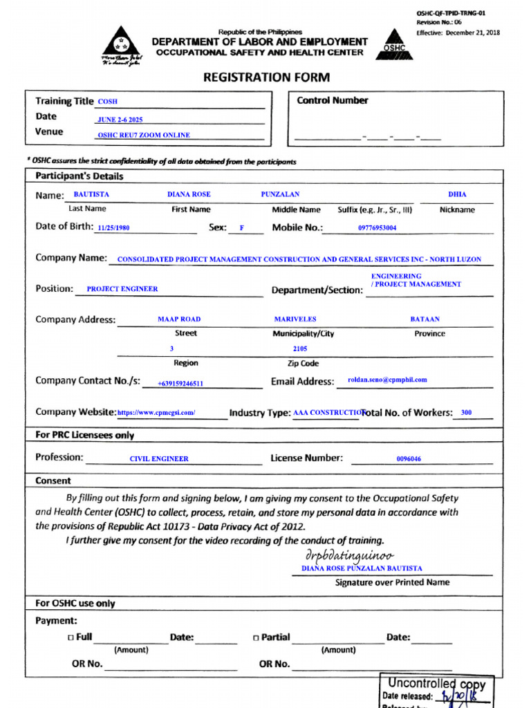 Cosh Application | PDF