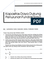 Bab5-Kapasitas Daya Dukung Penurunan Fundasi Tiang