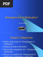 Management of Medication