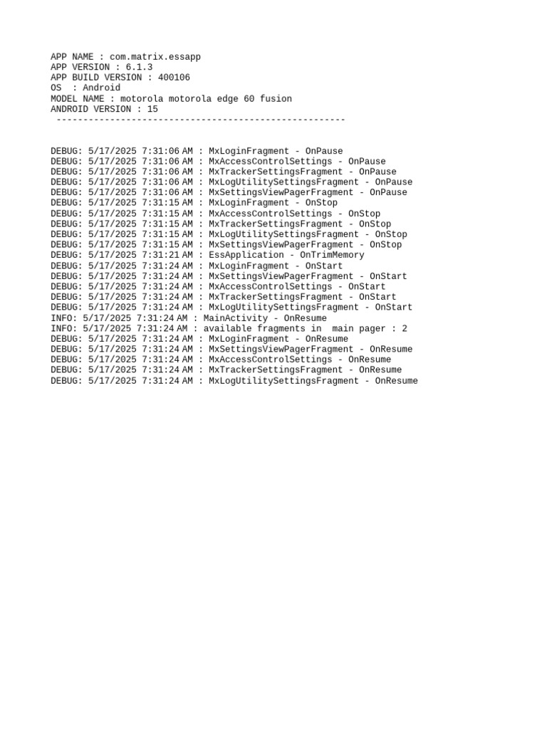 Appactuatorlogfile