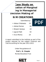 Marginal Costing in Managerial Decision Making