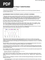 An Introduction to Fuzzy Control Systems