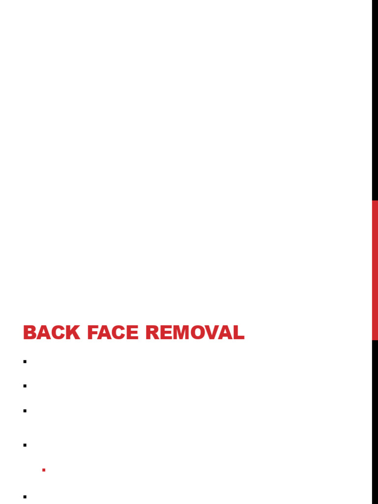 Warnock Algorithm for Surface Removal | PDF | Computer Graphics | Graphics