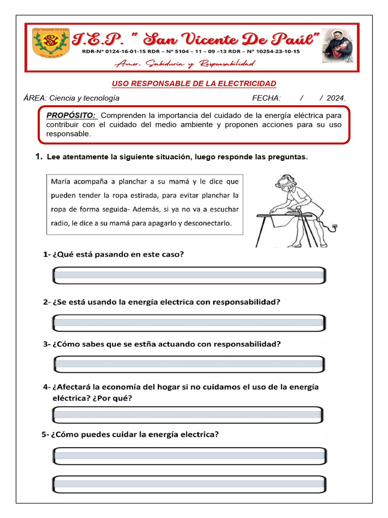 Uso Responsable de La Energía Eléctrica | PDF