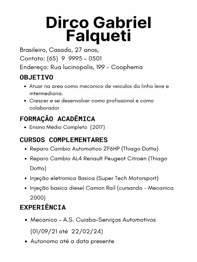 Currículo Dirco | PDF