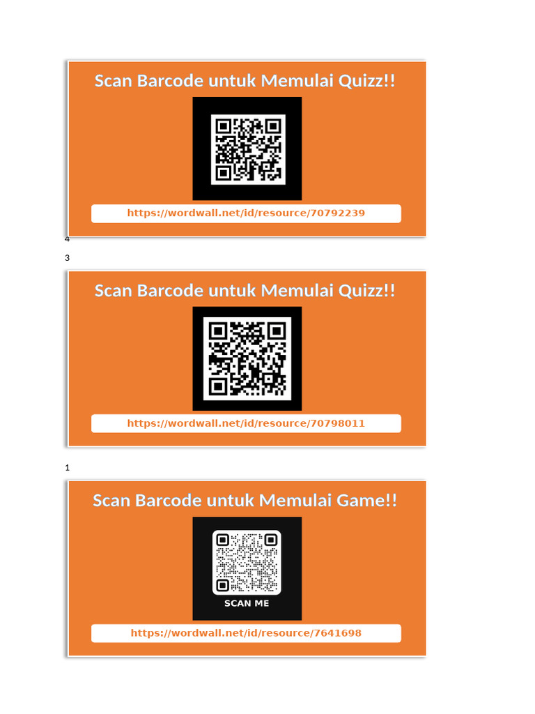 Game Interaktif dengan Barcode | PDF