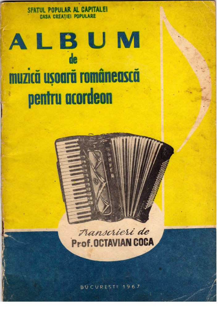 Album De Muzica Usoara Romaneasca Pt Acordeon
