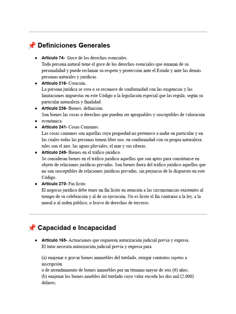 Derechos y Bienes en el Código Civil | PDF | Propiedad de la comunidad ...