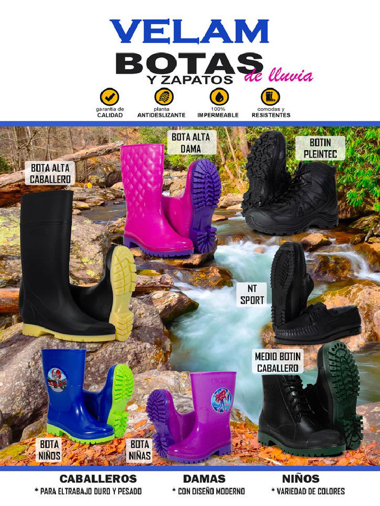 Botas de Agua Velam Actualizado | PDF