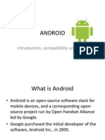 Android: Introduction, Compatibility and Licensing