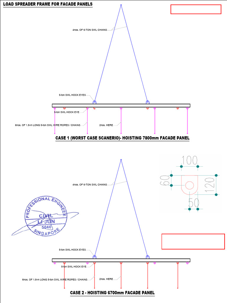 Load Spreader Beams for Facade Panels | PDF | Building Engineering ...