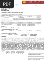HDFC Add-On Credit Card Application Form | PDF | Identity Document ...