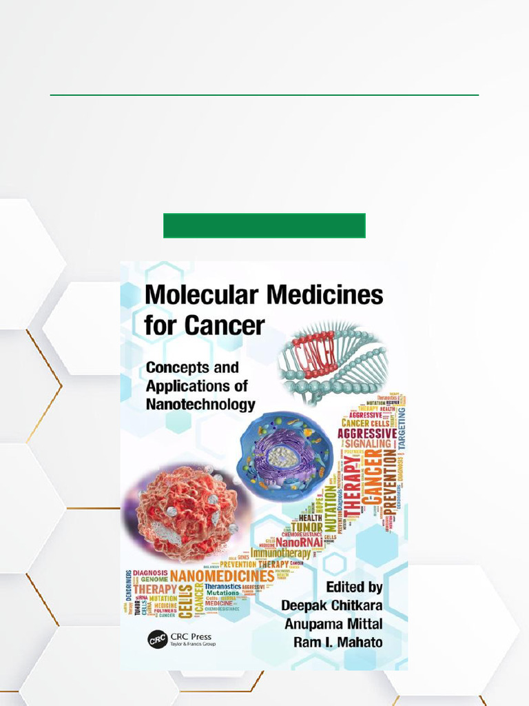 Molecular Medicines For Cancer Concepts and Applications of ...