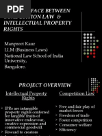 The Interface Between Competition Law & Intellectual Property