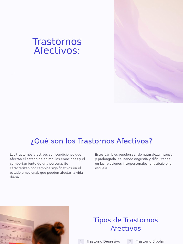 Tipos y síntomas de trastornos afectivos | PDF | Trastorno depresivo ...