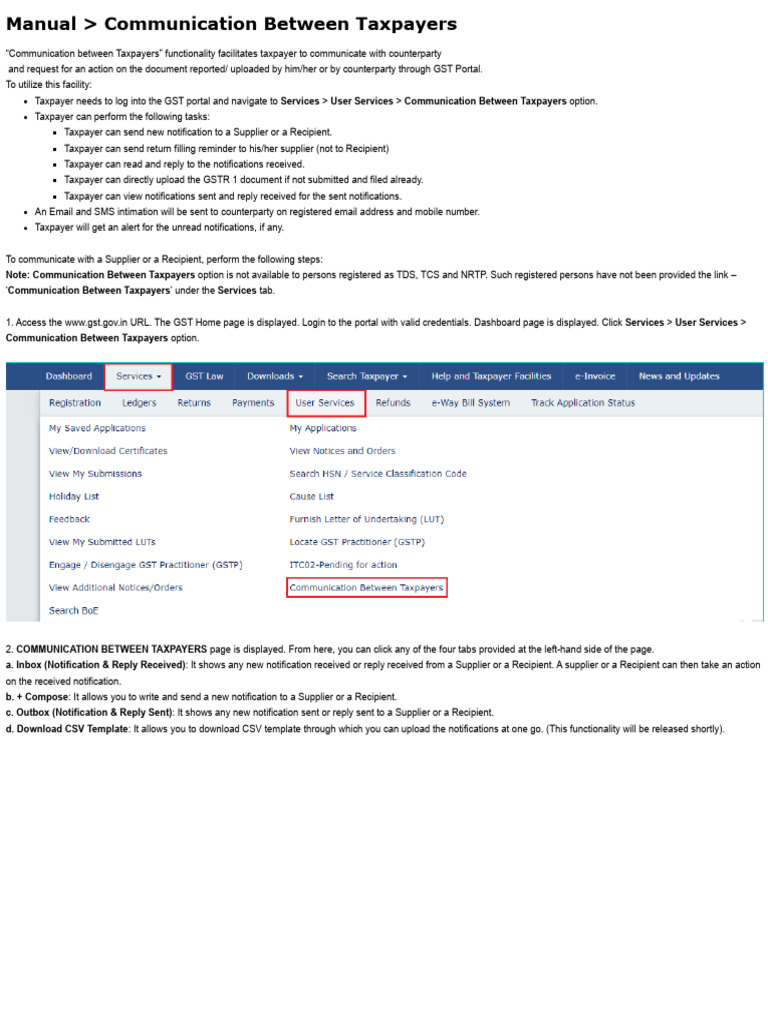 Communication Between Users & Suppliers | PDF | Comma Separated Values ...