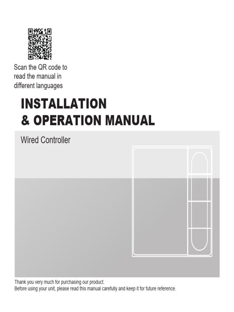 Wired Controller Installation Manual | PDF | Wi Fi | Home Automation