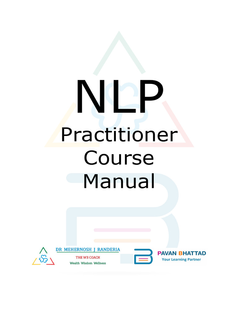 NLP Practitioner Course Overview | PDF | Neuro Linguistic Programming ...