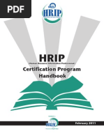 Certification Handbook