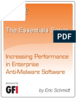 Increasing Performance in Enterprise Anti-Malware Software