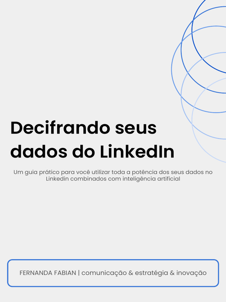 Dados do LinkedIn e IA para Insights | PDF | Inteligência artificial ...