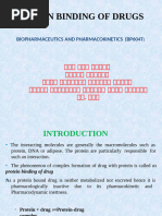 List of Highly Protein Bound Drugs | PDF