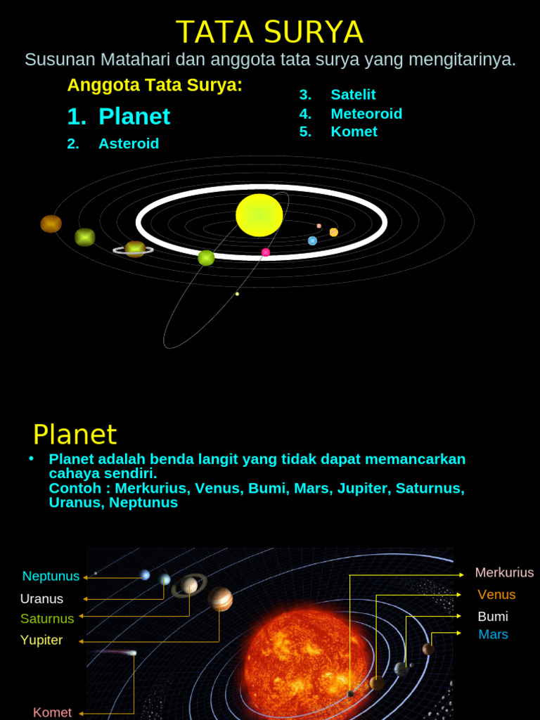 Struktur dan Jenis Planet Tata Surya | PDF