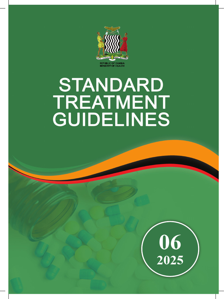ZAMBIA STANDARD TREATMENT GUIDELINES 2020 PDF visual data 4