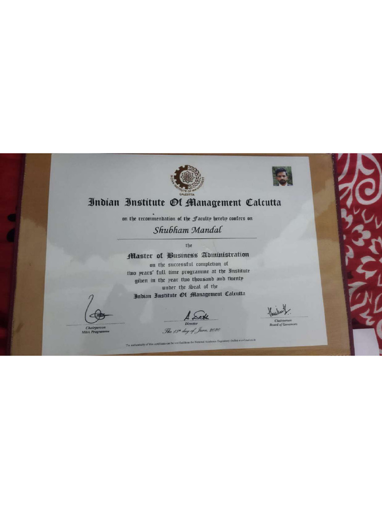 MBA Degree | PDF