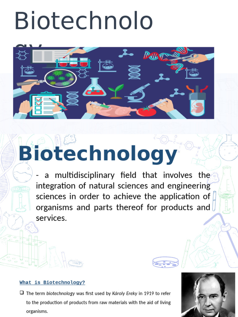 Lecture 5 Biotechnology | PDF | Biotechnology | Polymerase Chain Reaction