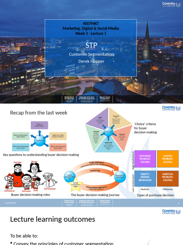 Customer Segmentation Strategies Explained | PDF | Market Segmentation ...