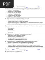 CCNA Discovery Practice Final Exam