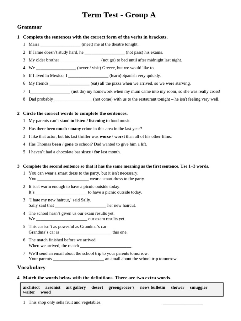 Term Test - 10g - May 2025 - Group A | PDF | Mountaineering