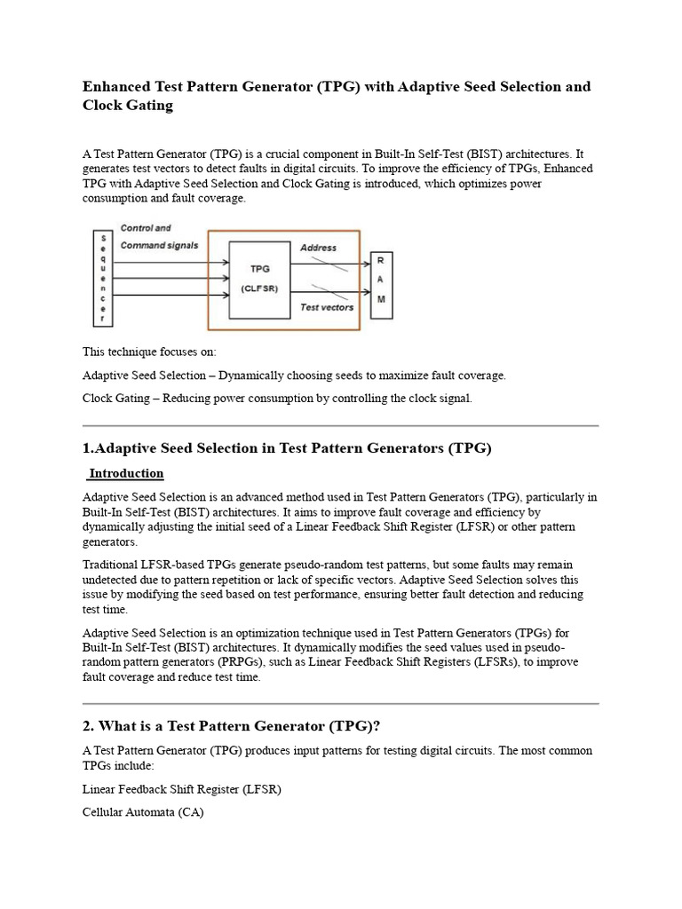 Gate 1 Generator Testing Optimization | PDF | Logic Gate | Central ...