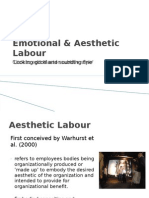 Emotional & Aesthetic Labour
